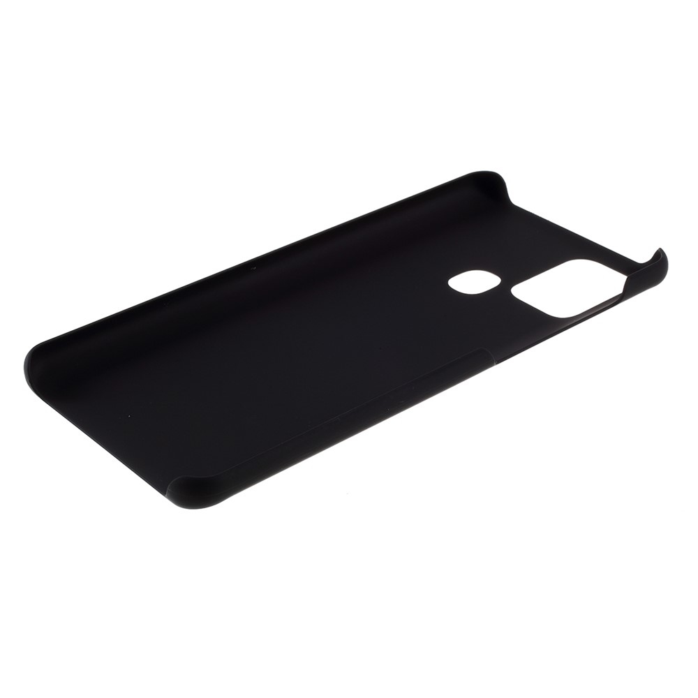 Rubberized Hard PC Shell for Samsung Galaxy A21s - Black-7