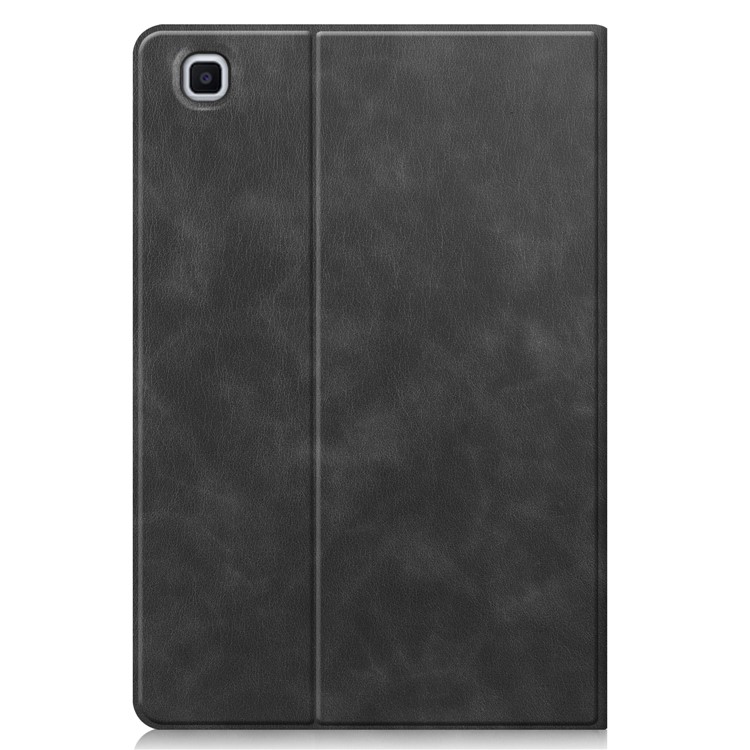 Textured PU Leather Stand Smart Tablet Case with Pen Slot for Samsung Galaxy Tab S6 Lite - Black-2