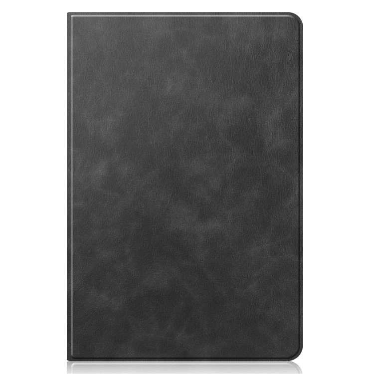Textured PU Leather Stand Smart Tablet Case with Pen Slot for Samsung Galaxy Tab S6 Lite - Black-3