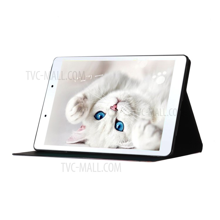 PU Leather Wallet Tablet Case for Samsung Galaxy Tab A 8.0 Wi-Fi (2019) SM-T290/Tab A 8.0 LTE (2019) - Mermaid-6