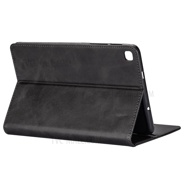 Zipper Pocket Leather Tablet Cover for Samsung Galaxy Tab A 8.0 (2019) with S Pen SM-P200 - Black-6