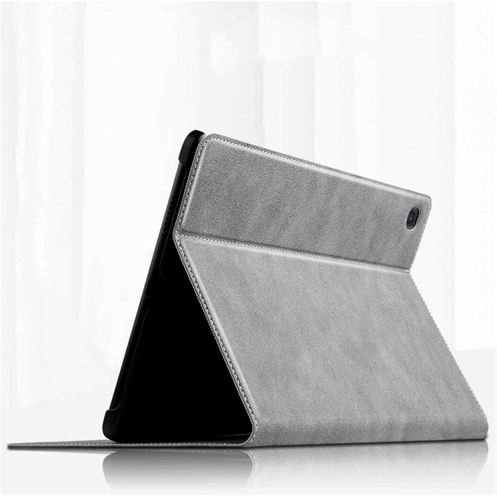 Ultra-thin Deer Pattern PU Leather + PC Tablet Protective Cover for Samsung Galaxy Tab S6 Lite - Grey-4