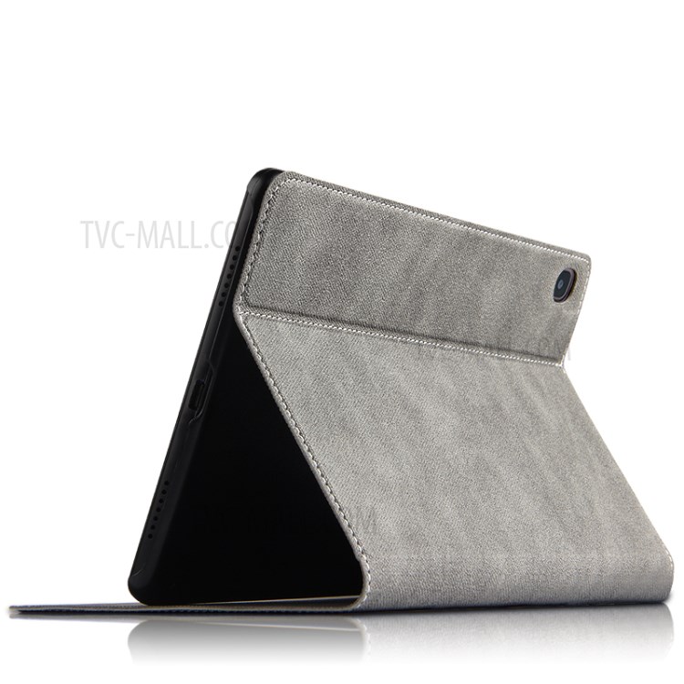 Ultra-thin Deer Pattern PU Leather + PC Tablet Protective Cover for Samsung Galaxy Tab A 8.4 (2020) - Grey-3