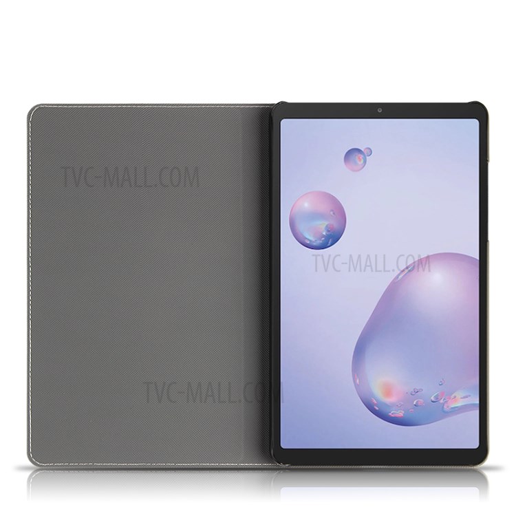 Ultra-thin Deer Pattern PU Leather + PC Tablet Protective Cover for Samsung Galaxy Tab A 8.4 (2020) - Grey-7