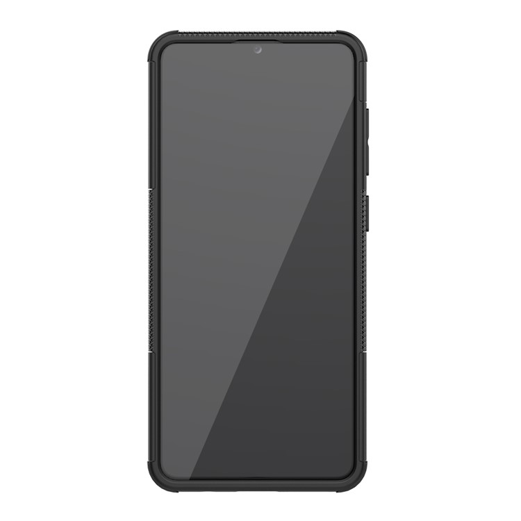 Cool Tyre PC + TPU Cell Phone Shell for Galaxy A31 - Black-4