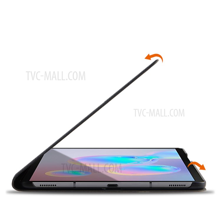 Top Genuine Leather Tablet Cover Case for Samsung Galaxy Tab S6-4