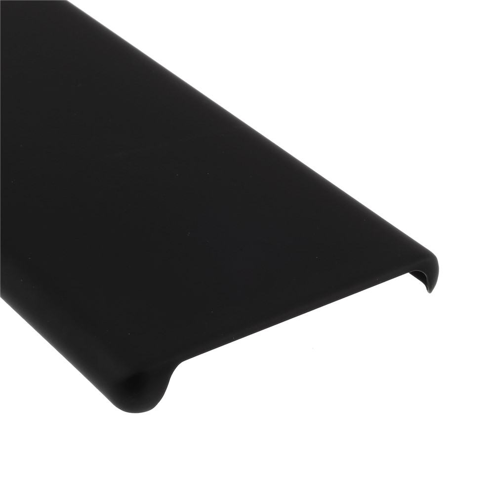 Rubberized Plastic Cell Phone Case for Samsung Galaxy Note 20 - Black-7