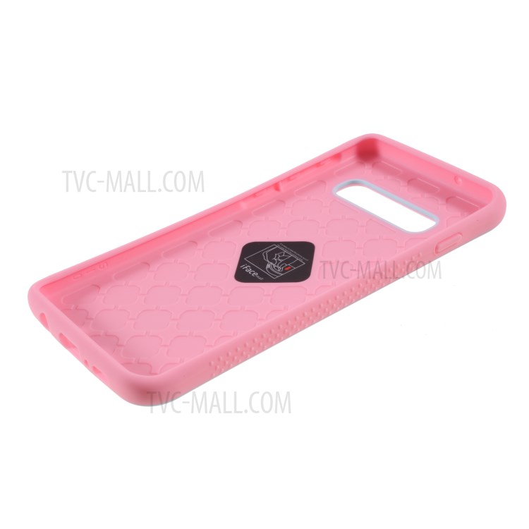 Caso Ibrido IFACE MALL PC + TPU Per La Galassia S10 - Blu / Rosa-5