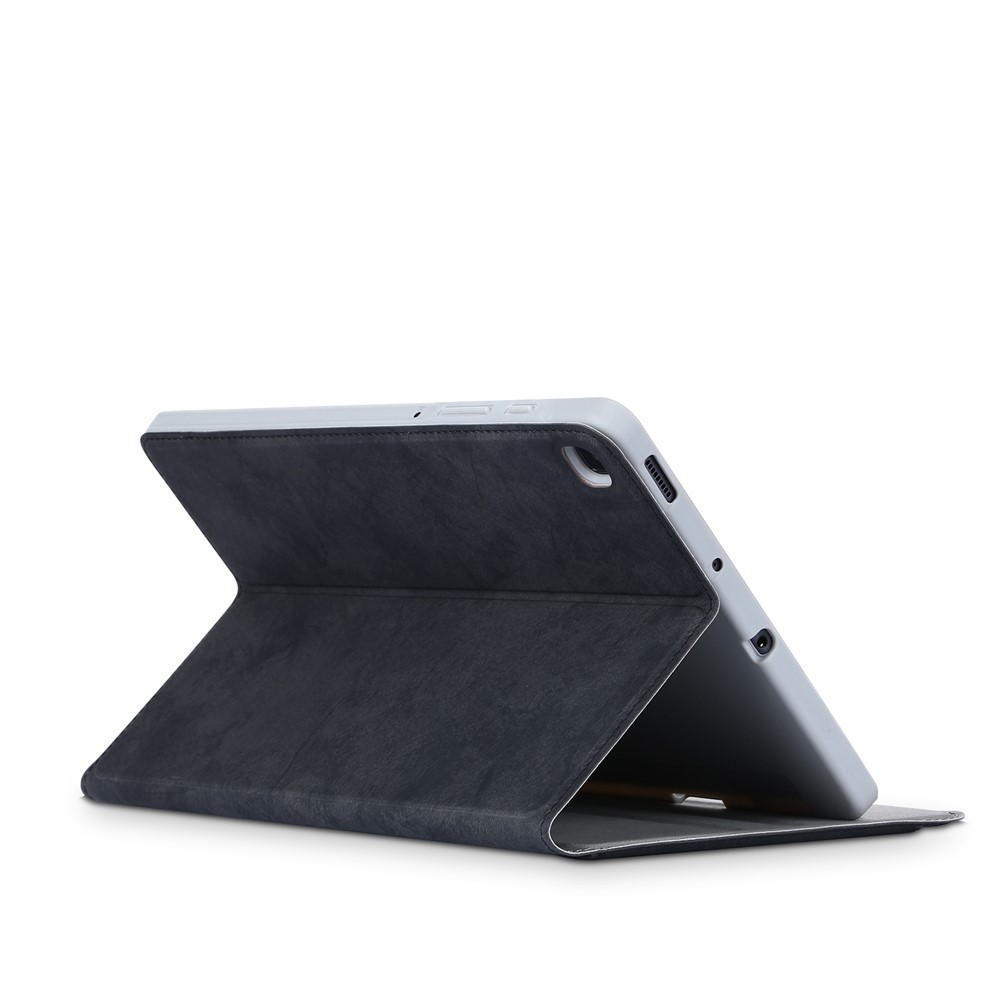 Matte PU Leder Smart Tablet Deckung Mit Stiftschlitz Für Samsung Galaxy Tab S6 Lite P610/P615/S6 Lite (2022) - Schwarz-6