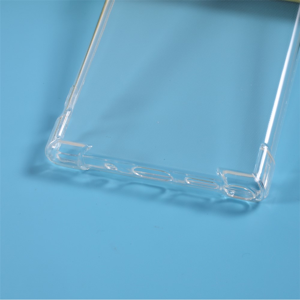 Gota Caso TPU Claro Resistente Para Samsung Nota Galaxy 20 Mais-4