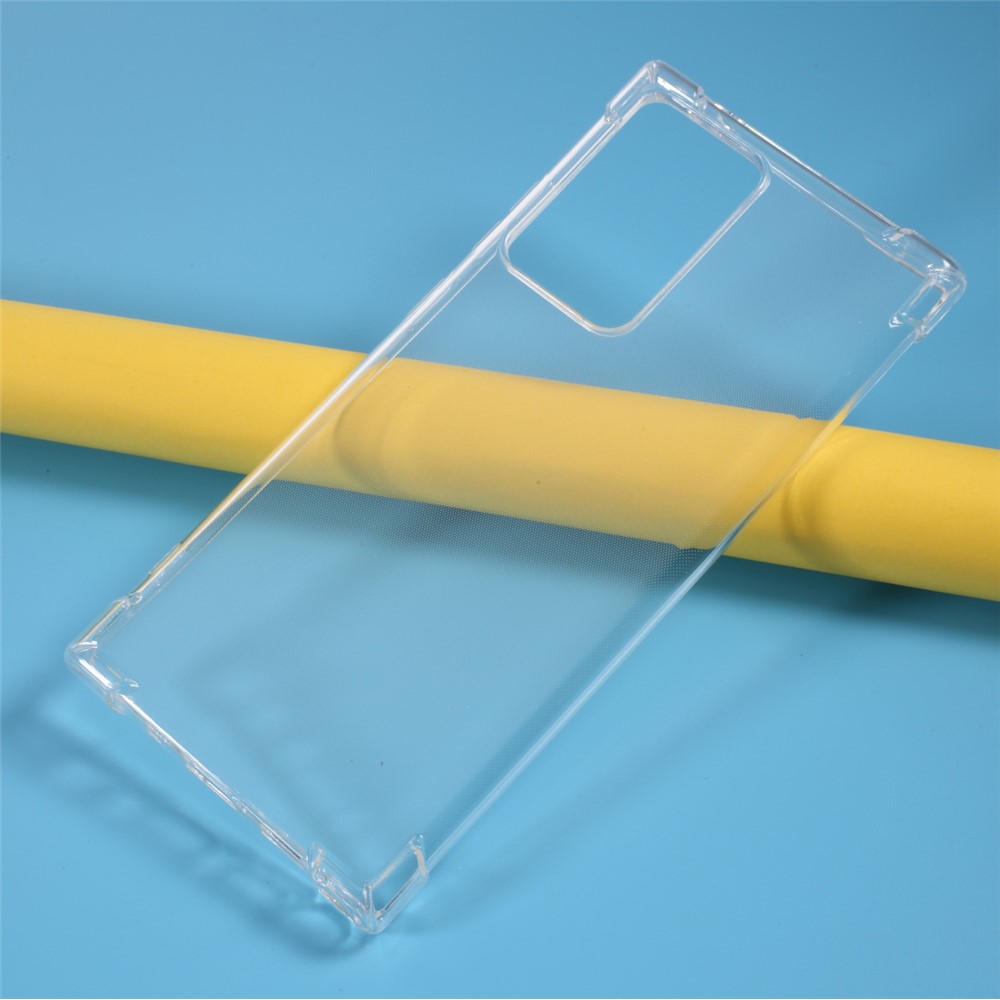 Gota Caso TPU Claro Resistente Para Samsung Nota Galaxy 20 Mais-5