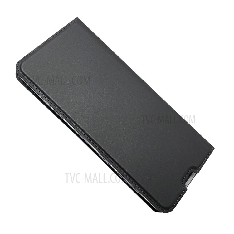Couverture En Cuir Chiquenaude Absorbé Automatiquement Avec Porte-cartes Pour Samsung Galaxy A31 - Noir-3