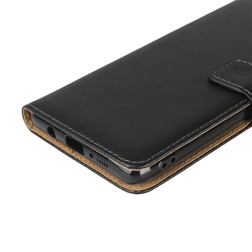 Étui de Protection du Portefeuille en Cuir Authentique Pour Samsung Galaxy A51 5G SM-A516