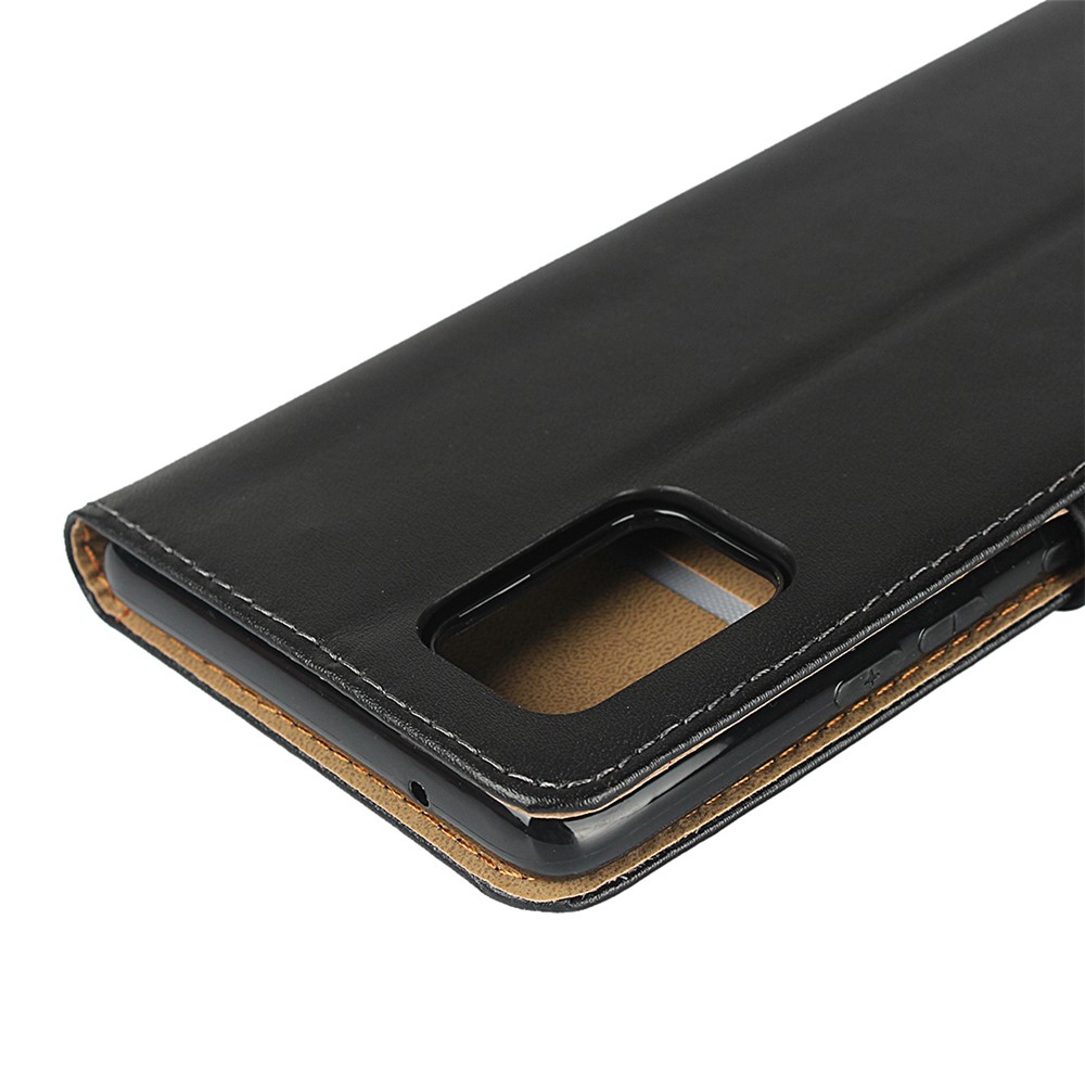 Étui de Protection du Portefeuille en Cuir Authentique Pour Samsung Galaxy A51 5G SM-A516