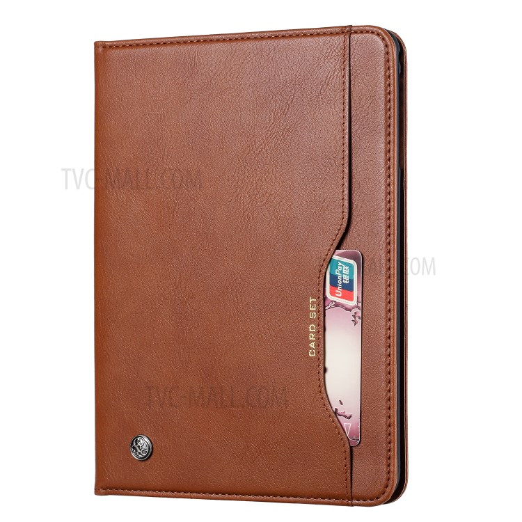 Auto-absorbed PU Leather Shell for Samsung Galaxy Tab A 8.4/T307U (2020) - Brown-3