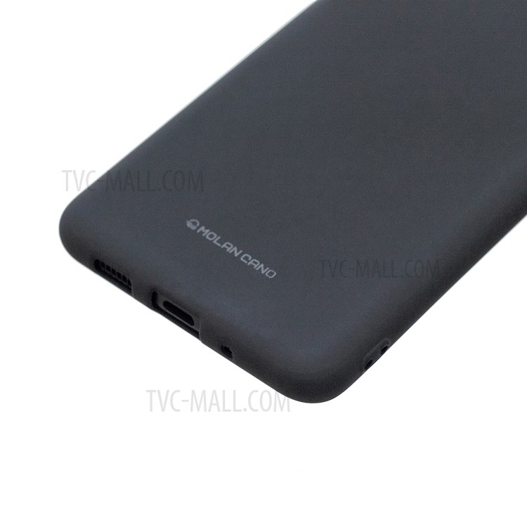 MOLAN CANO Rubberized Soft TPU Case for Samsung Galaxy S20 Plus - Black-2