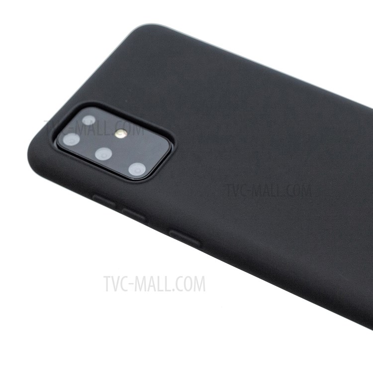 MOLAN CANO Rubberized Soft TPU Case for Samsung Galaxy S20 Plus - Black-3