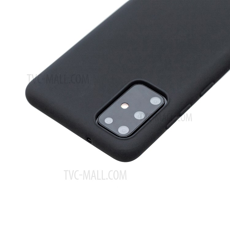 MOLAN CANO Rubberized Soft TPU Case for Samsung Galaxy S20 Plus - Black-4