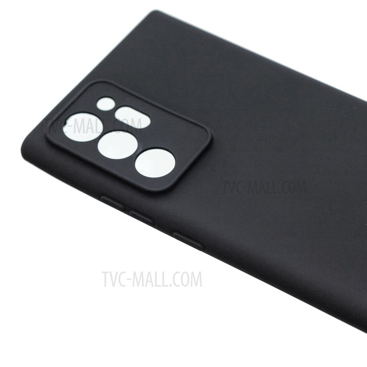MOLAN CANO Rubberized TPU Back Case for Samsung Galaxy Note 20 Plus - Black-3