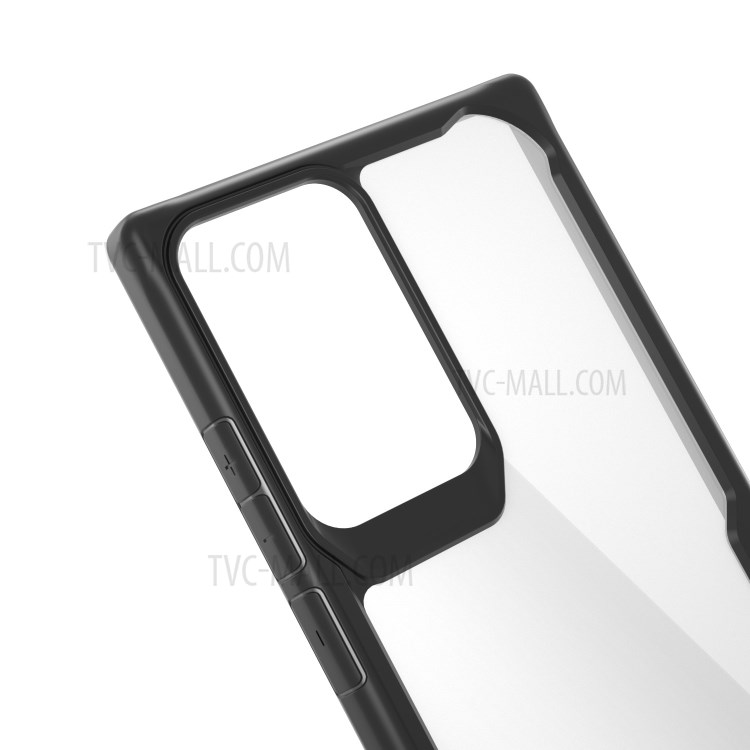 Absorção De Choque PC + TPU Híbrido Para Samsung Nota Galaxy 20 Mais - Preto-4