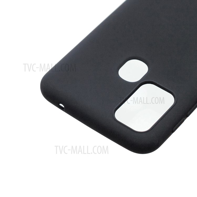 MOLAN CANO Emborrachado TPU Shell Para Samsung Galaxy M31 - Preto-4