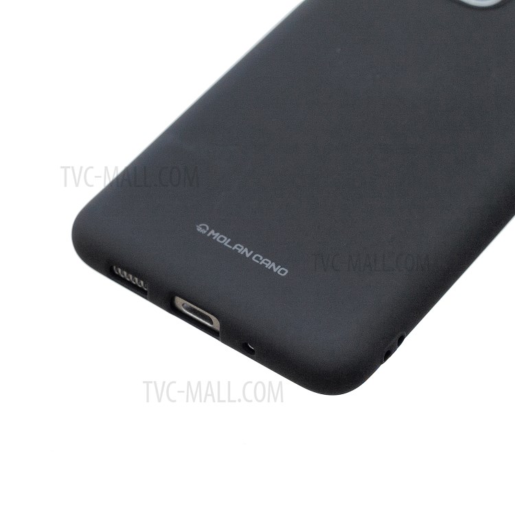 MOLAN CANO Rubberized TPU Shell Case Cover for Samsung Galaxy S20 Ultra - Black-2