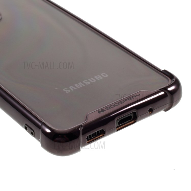 MERCURY GOOSPERY Protective Case Electroplating TPU Phone Shell for Samsung Galaxy S20 Ultra - Black-6