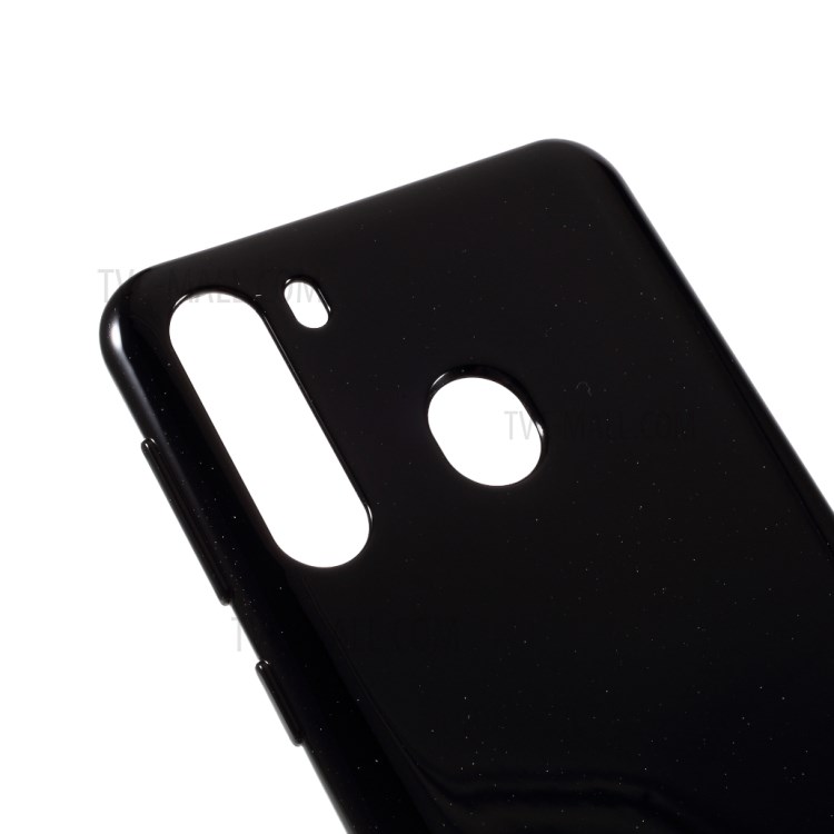 MERCURY GOOSPERY Flash Powder TPU Shell for Samsung Galaxy A21 - Black-4