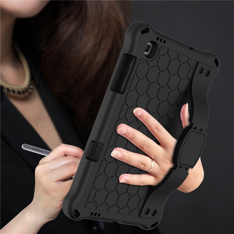 Honeycomb Texture EVA Tablet Hybrid Case for Samsung Galaxy Tab S6 Lite P615 P610 - Black-4