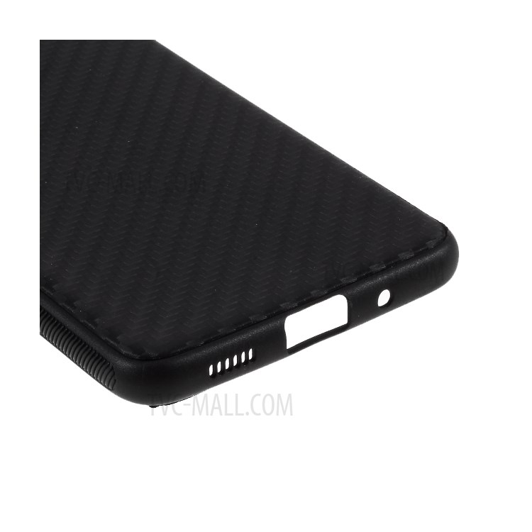 Carbon Fiber TPU Case for Samsung Galaxy S20 - Black-7