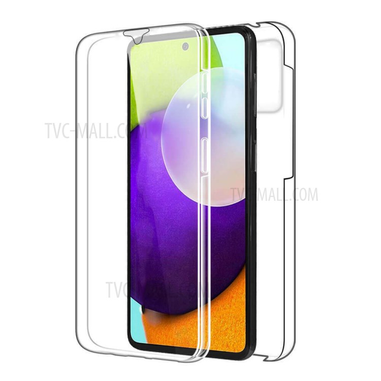 Hybrid PET+TPU+Acrylic Clear Full Coverage Case Accessory for Samsung Galaxy A51 5G SM-A516-1