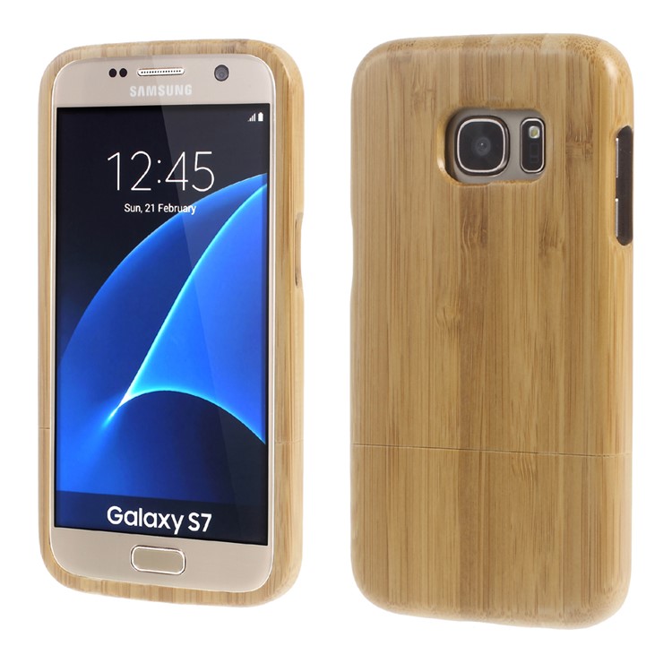 

Натуральная Деревянная Защитная Оболочка Для Галактики Samsung S7 G930 - Хаки