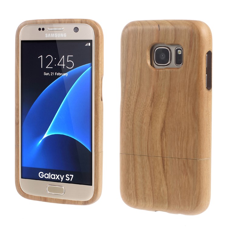 

Оболочка Из Натурального Дерева Для Галактики Samsung S7 G930 - Бежевый