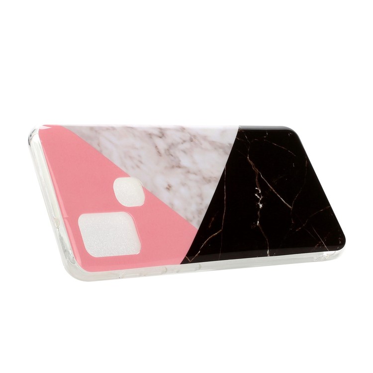 Marble Pattern Printing IMD TPU Phone Case for Samsung Galaxy A21s - Style J-4