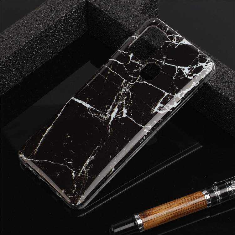 Marble Pattern IMD TPU Case for Samsung Galaxy A21s - Style B-6