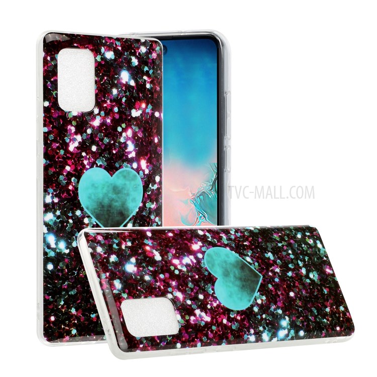 Marble Pattern IMD TPU Case for Samsung Galaxy A71 5G SM-A716 - Style A-1