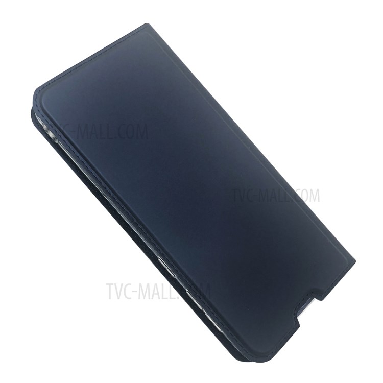 Magnetic Adsorption Stand Leather Card Holder Case for Samsung Galaxy M31 - Blue-5