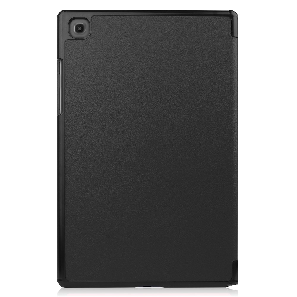 Tri-fold Leather Stand Case for Samsung Galaxy Tab A7 (2020) T500 - Black-8