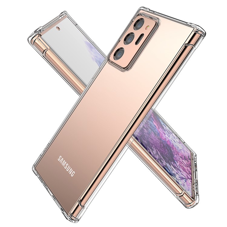 LEEU DESIGN Air Cushion Shockproof TPU Case with Voice Conversion Jack for Samsung Galaxy Note20 Ultra/Note20 Ultra 5G-3