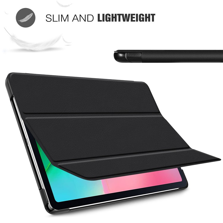 Leichte Tri-fold-ständer Leder Smart Case Auto-Sleep/Wake Function Waterd Lasoning Treas Für Samsung Galaxy Tab A7 10.4 (2020)