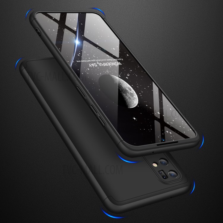 GKK Detachable 3-Piece Matte Hard PC Cover for Samsung Galaxy S20 Plus - Black-2