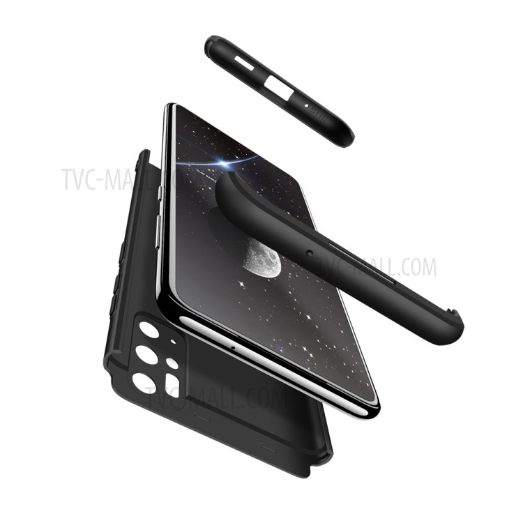 GKK Detachable 3-Piece Matte Hard PC Cover for Samsung Galaxy S20 Plus - Black-3