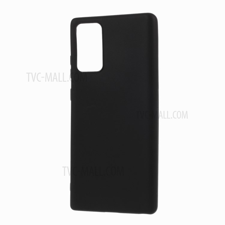 Solid Color Matte Soft TPU Protective Case for Samsung Galaxy Note 20 5G / Galaxy Note 20 - Black-2