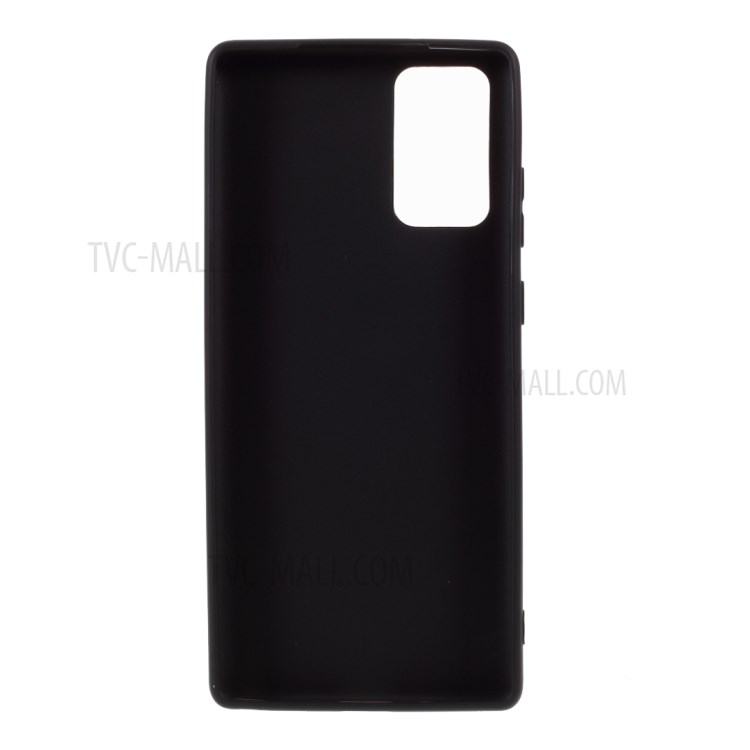 Solid Color Matte Soft TPU Protective Case for Samsung Galaxy Note 20 5G / Galaxy Note 20 - Black-3