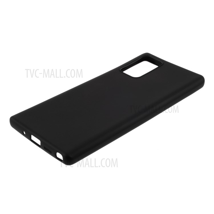 Solid Color Matte Soft TPU Protective Case for Samsung Galaxy Note 20 5G / Galaxy Note 20 - Black-4