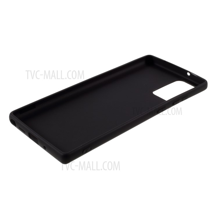 Solid Color Matte Soft TPU Protective Case for Samsung Galaxy Note 20 5G / Galaxy Note 20 - Black-6