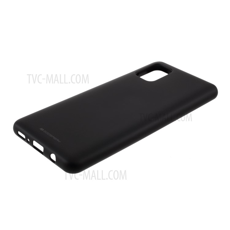 MERCURY GOOSPERY Soft Feeling Series Matte TPU Cover Shell for Samsung Galaxy A31 - Black-5