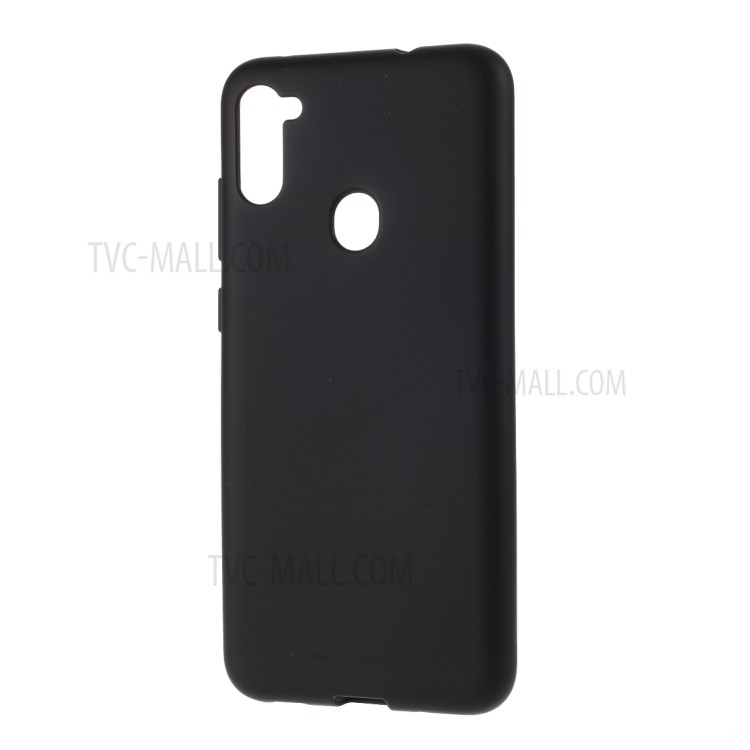 MERCURY GOOSPERY Matte TPU Mobile Phone Shell Protective Covering for Samsung Galaxy A11 - Black-2