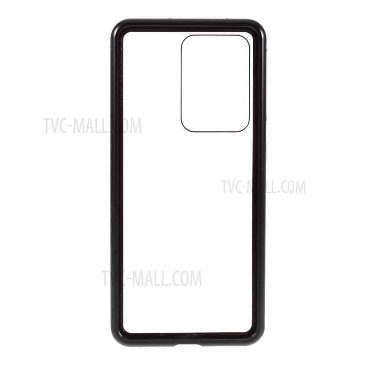 Tempered Glass Magnetic Adsorption Cover for Samsung Galaxy S20 Ultra - Black-5