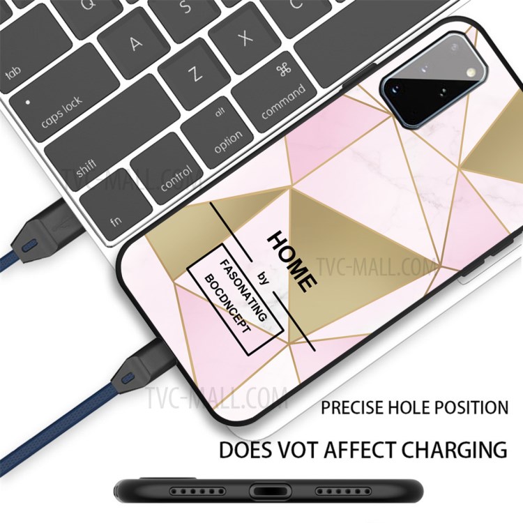 Matte TPU Fashion Marble Skin Pattern Printing Cover for Samsung Galaxy A31 - Style A-2